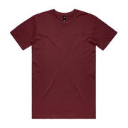 AS Colour Men’s Staple T-Shirt - Burgundy - Front