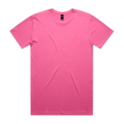 AS Colour Men’s Staple T-Shirt - Charity Pink - Front