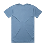 AS Colour Men’s Staple T-Shirt - Fog Blue - Back