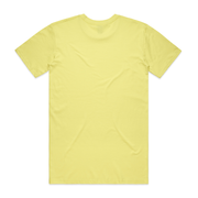AS Colour Men’s Staple T-Shirt - Lemon - Back