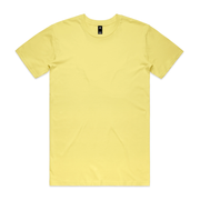 AS Colour Men’s Staple T-Shirt - Lemon - Front
