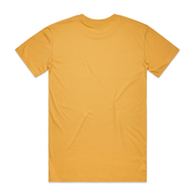 AS Colour Men’s Staple T-Shirt - Mustard - Back