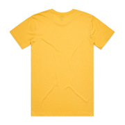 AS Colour Men’s Staple T-Shirt - Yellow - Back