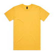 AS Colour Men’s Staple T-Shirt - Yellow - Front