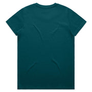 AS Colour Women’s Maple T-Shirt - Atlantic - Back