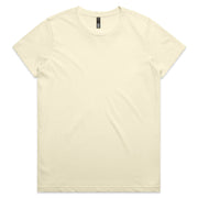 AS Colour Women’s Maple T-Shirt - Butter - Front