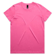AS Colour Women’s Maple T-Shirt - Charity Pink - Front