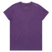 AS Colour Women’s Maple T-Shirt - Purple - Front