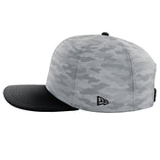 New Era NE407 Flag Black / Rainstorm Grey Camo Left Ear