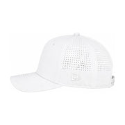 New Era® 9SEVENTY® Perforated Snapback Cap - NE501 - White - LeftEar