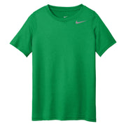 Nike Youth Team rLegend Tee - Apple Green - Flat Front