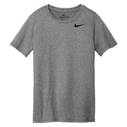 Nike Youth Team rLegend Tee - Carbon Heather - Flat Front