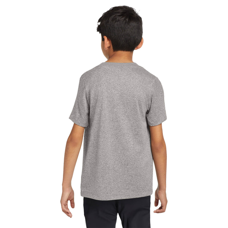 Nike Youth Team rLegend Tee - Carbon Heather - Model Back