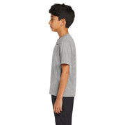 Nike Youth Team rLegend Tee - Carbon Heather - Model Left