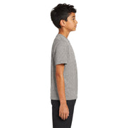 Nike Youth Team rLegend Tee - Carbon Heather - Model Right