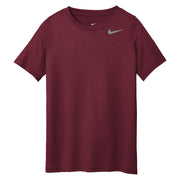 Nike Youth Team rLegend Tee - Deep Maroon - Flat Front