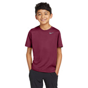 Nike Youth Team rLegend Tee - Team Maroon - Model Front