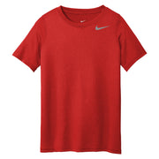 Nike Youth Team rLegend Tee - University Red - Flat Front
