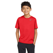 Nike Youth Team rLegend Tee - University Red - Model Front