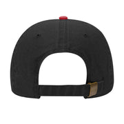 OTTO CAP 18-202 Black / Red / Red Back