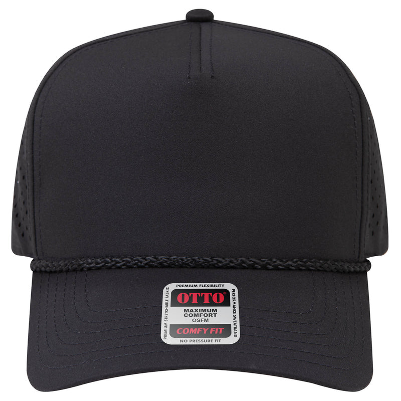 OTTO CAP® OTTO COMFY FIT® 5 Panel Mid Profile Perforated Baseball Cap - 31-5