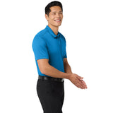 Port Authority® Silk Touch™ Performance Polo - K540 - Brilliant Blue - Model Right