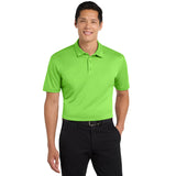 Port Authority® Silk Touch™ Performance Polo - K540 - Lime - Model Front