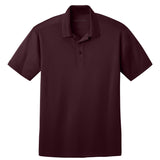 Port Authority® Silk Touch™ Performance Polo - K540 - Maroon - Flat Front