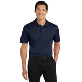 Port Authority® Silk Touch™ Performance Polo - K540 - Navy - Model Front