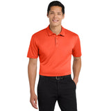 Port Authority® Silk Touch™ Performance Polo - K540 - Neon Orange - Model Front