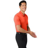 Port Authority® Silk Touch™ Performance Polo - K540 - Neon Orange - Model Right