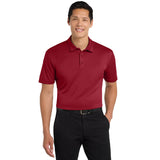 Port Authority® Silk Touch™ Performance Polo - K540 - Red - Model Front