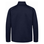 Sport-Tek® Sport-Wick® Fleece 1/4-Zip Pullover - Navy / Silver - Flat Back