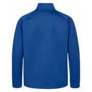 Sport-Tek® Sport-Wick® Fleece 1/4-Zip Pullover - True Royal / Silver - Flat Back