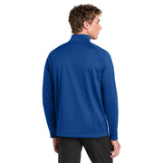 Sport-Tek® Sport-Wick® Fleece 1/4-Zip Pullover - True Royal / Silver - Model Back