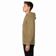 Sport-Tek® Sport-Wick® Fleece Hooded Pullover - Coyote Brown - Model Left