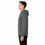 Sport-Tek® Sport-Wick® Fleece Hooded Pullover - Dark Smoke Grey - Model Left
