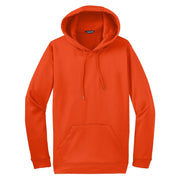 Sport-Tek® Sport-Wick® Fleece Hooded Pullover - Deep Orange - Flat Front