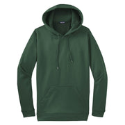 Sport-Tek® Sport-Wick® Fleece Hooded Pullover - Forest Green - Flat Front