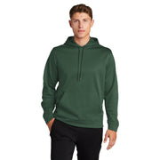 Sport-Tek® Sport-Wick® Fleece Hooded Pullover - Forest Green - Model Front