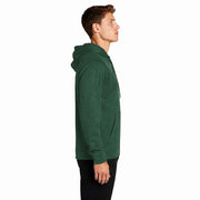 Sport-Tek® Sport-Wick® Fleece Hooded Pullover - Forest Green - Model Right