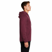 Sport-Tek® Sport-Wick® Fleece Hooded Pullover - Maroon - Model Right