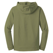 Sport-Tek® Sport-Wick® Fleece Hooded Pullover - Olive Drab Green - Flat Back