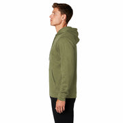 Sport-Tek® Sport-Wick® Fleece Hooded Pullover - Olive Drab Green - Model Left