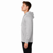 Sport-Tek® Sport-Wick® Fleece Hooded Pullover - Silver - Model Left