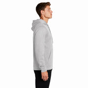 Sport-Tek® Sport-Wick® Fleece Hooded Pullover - Silver - Model Right