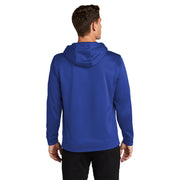 Sport-Tek® Sport-Wick® Fleece Hooded Pullover - True Royal - Model Back