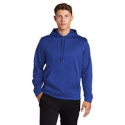 Sport-Tek® Sport-Wick® Fleece Hooded Pullover - True Royal - Model Front