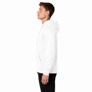 Sport-Tek® Sport-Wick® Fleece Hooded Pullover - White - Model Left