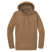 Sport-Tek® Sport-Wick® Fleece Hooded Pullover - Woodland Brown - Flat Front